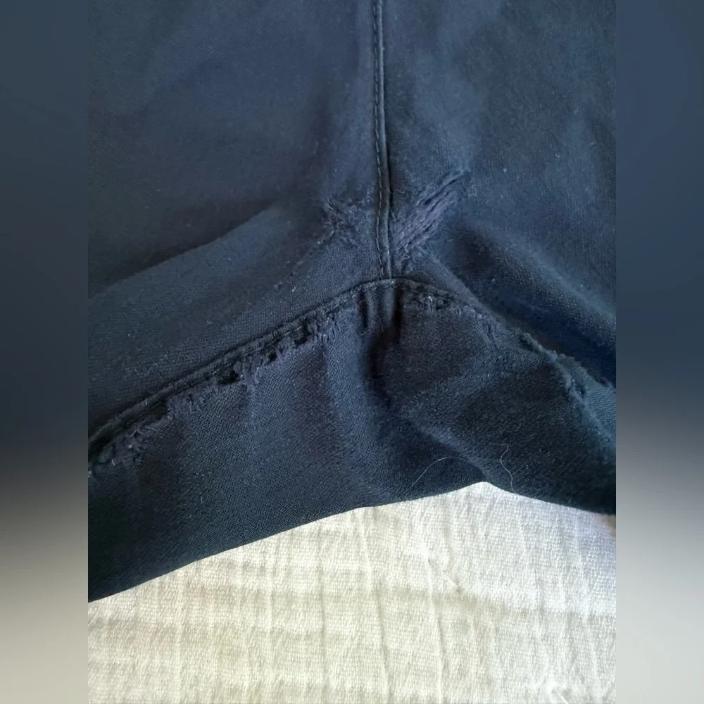 Lululemon Men’s Commission Slim Fit Pants 38 Navy Blue ABC Style Comfort Stretch